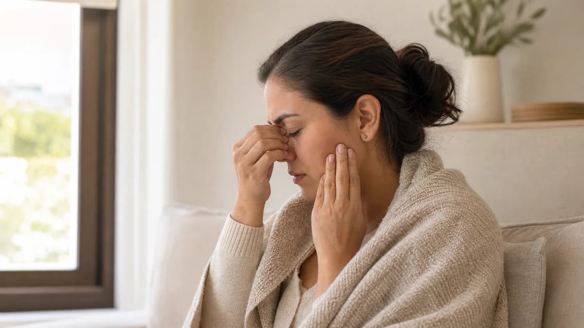 ¿Sinusitis o una gripa que no se quita? Cómo distinguirlas y cuándo ir al especialista